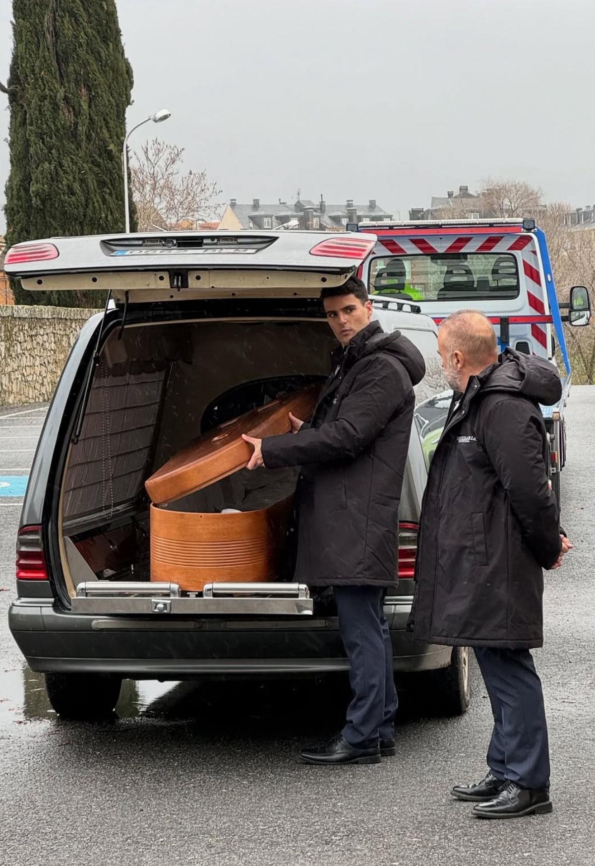 Juan durante el rodaje de Muertos S.L