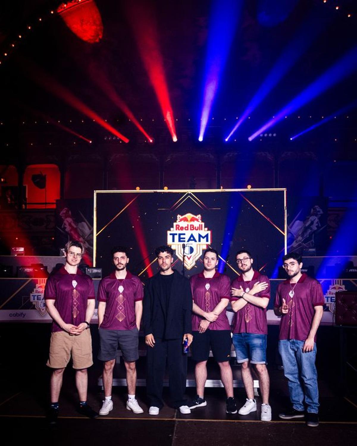 El equipo campeón del Red Bull team 5