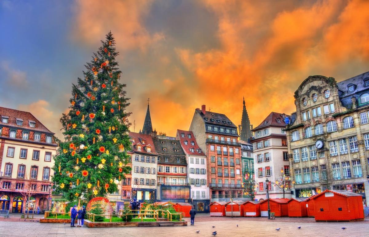 Mercadillo navideño de Estrasburgo