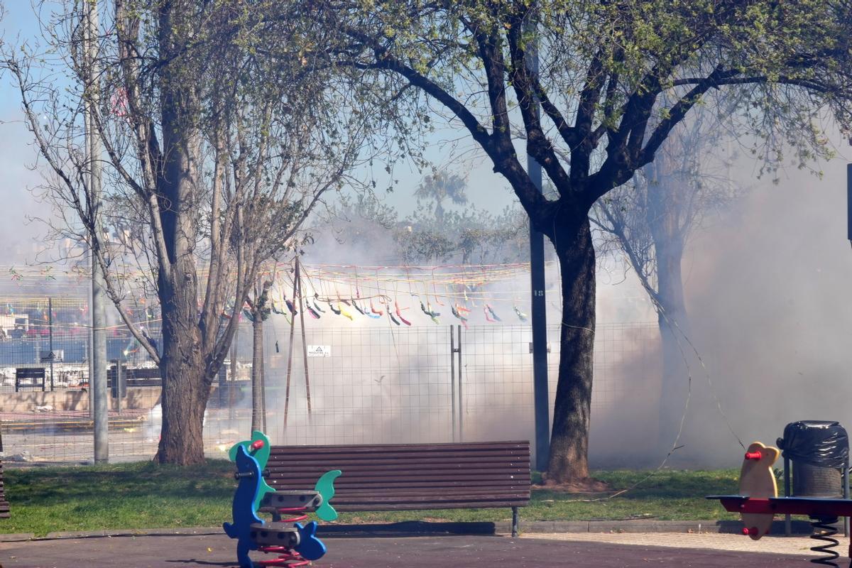 Mascletà.