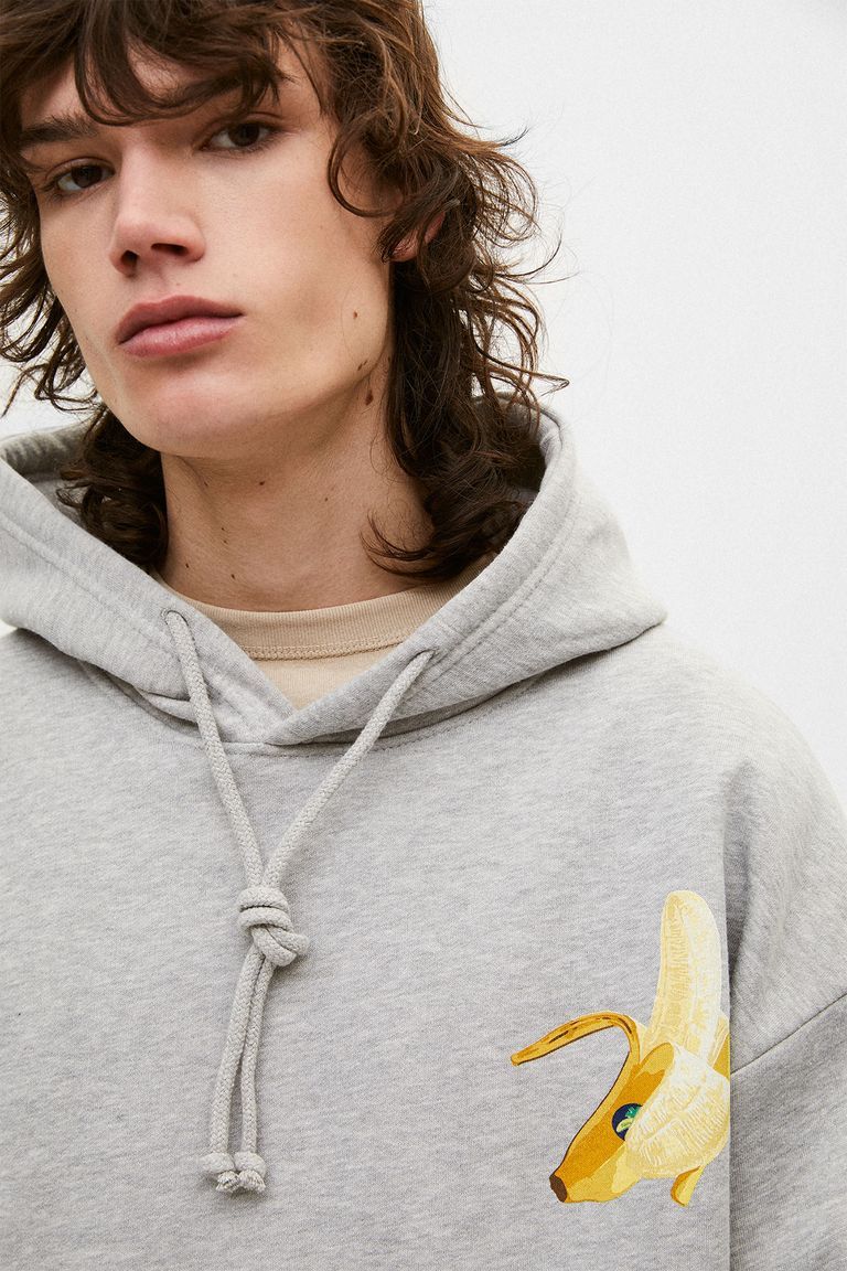 Sudadera de Plátano de Canarias para Pull&amp;Bear