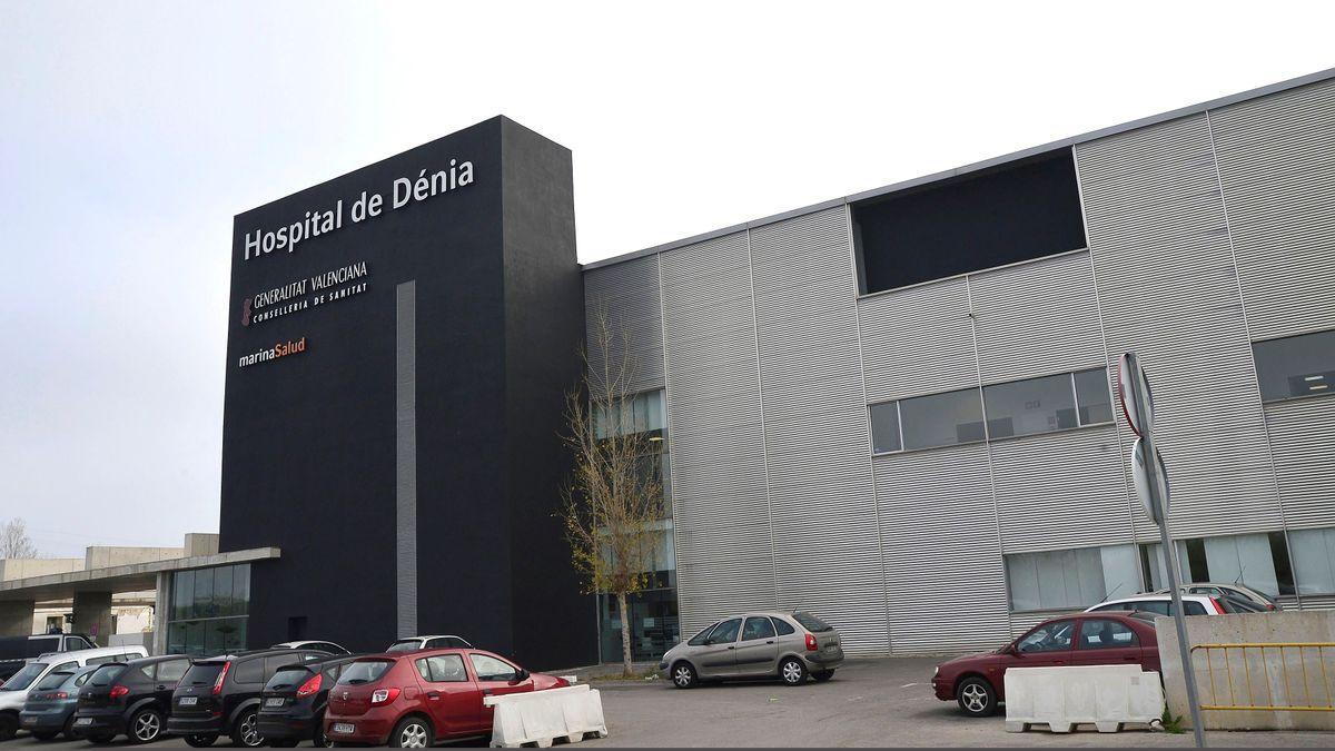 El hospital comarcal de Marina Salud en Dénia