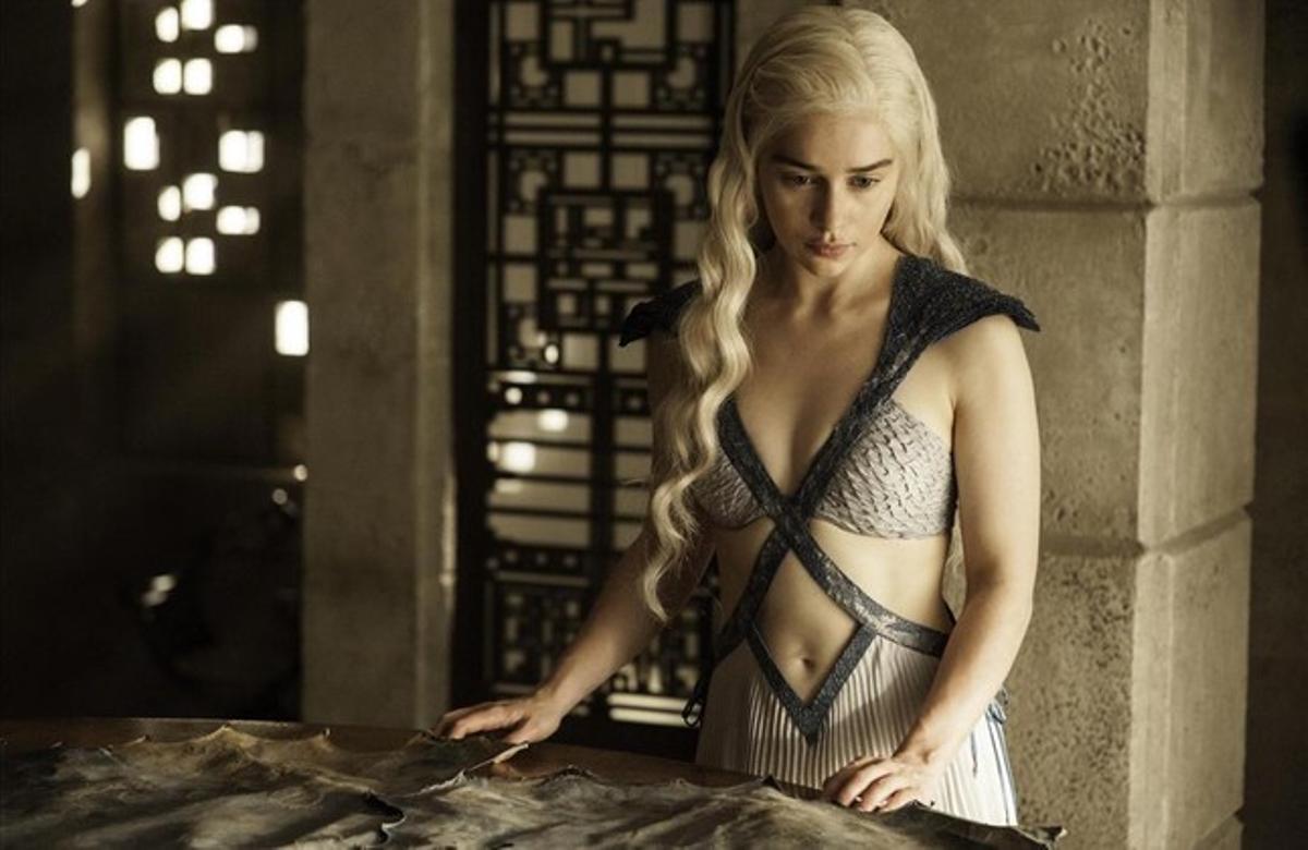 L’actriu Emilia Clarke, a ’Juego de tronos’. L’actriu Emilia Clarke, a ’Juego de tronos’.