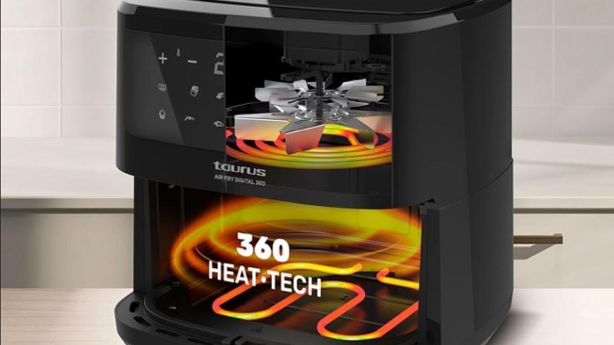 Taurus'tan yeni Air Fry Digital 360 hava fritözü