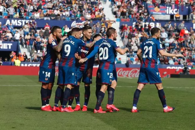 Las imágenes del Levante-Leganés