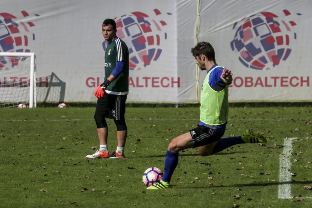 Entrenamiento del Real Oviedo