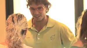 Les habilitats de Rafa Nadal per marcar-se ’farols’.