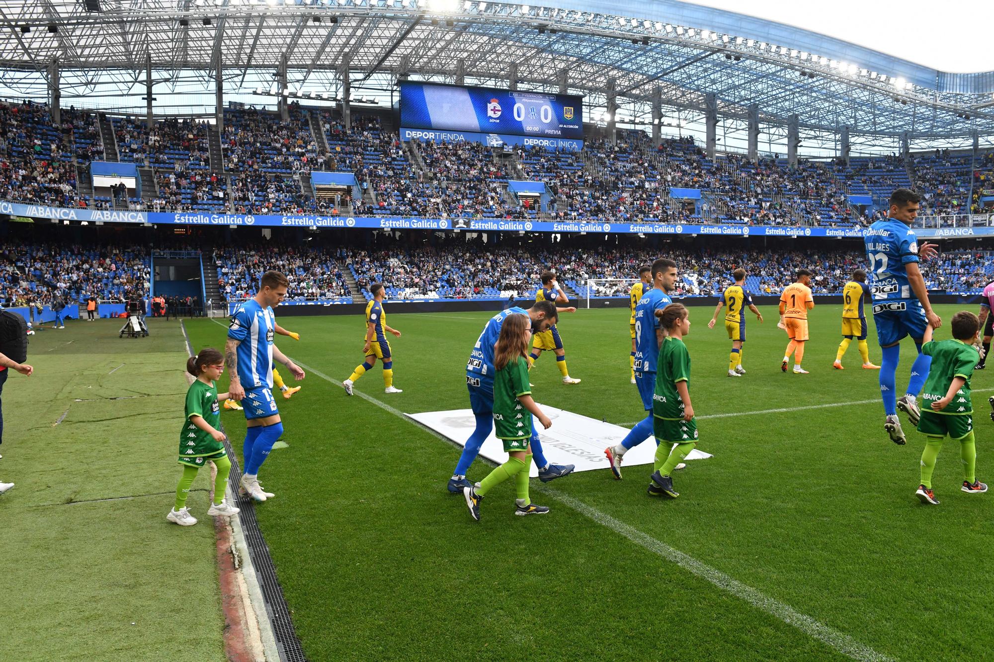 Homenaje a Arsenio Iglesias en Riazor antes del Deportivo-Alcorcón