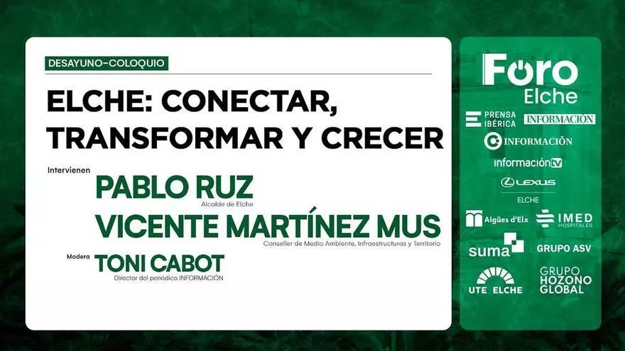 EN DIRECTO | Foro Elche: Conectar, transformar y crecer