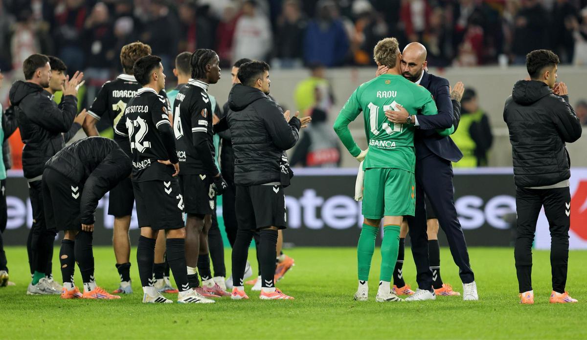El debut del Celta en Stuttgart (2-1).