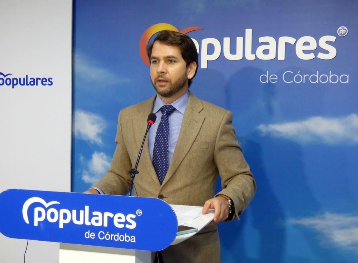 Fernando Priego, alcalde de Cabra y senador popular por Córdoba.
