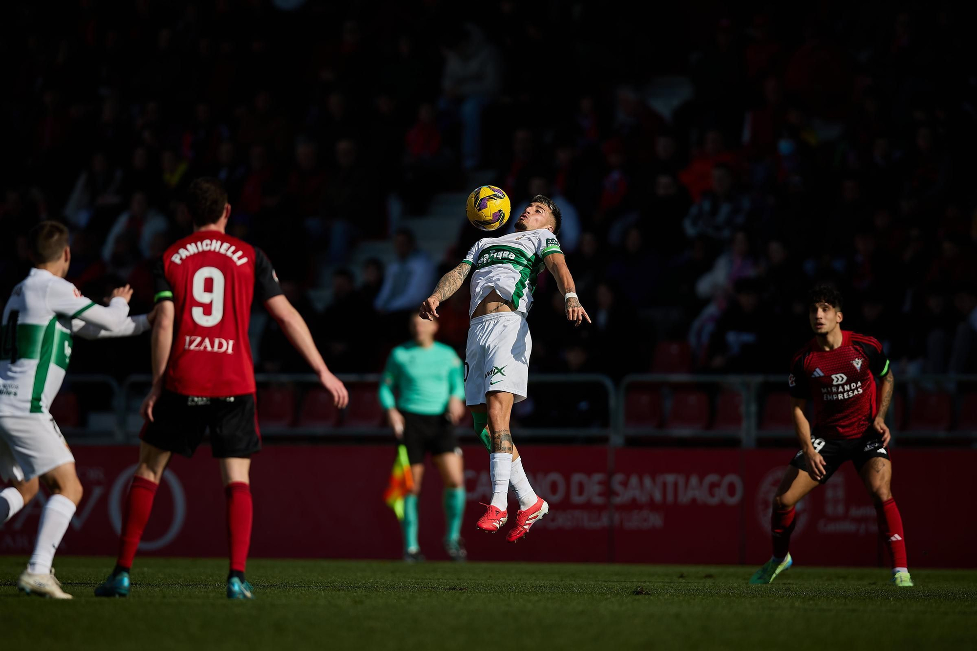 Las mejores imágenes del partido Mirandés - Elche CF