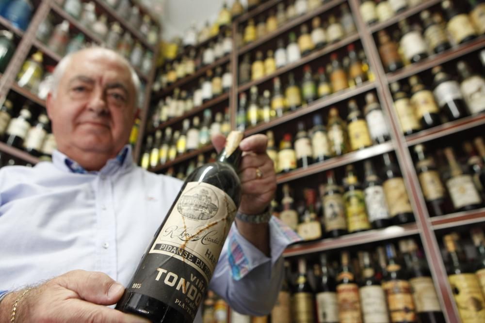 La colección de vinos de Eduardo Méndez