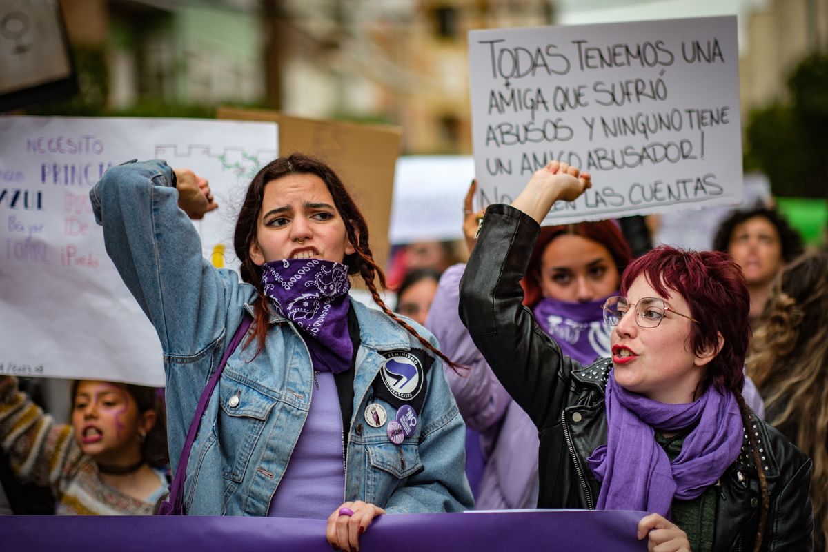 Así se ha desarrollado el 8M en Extremadura