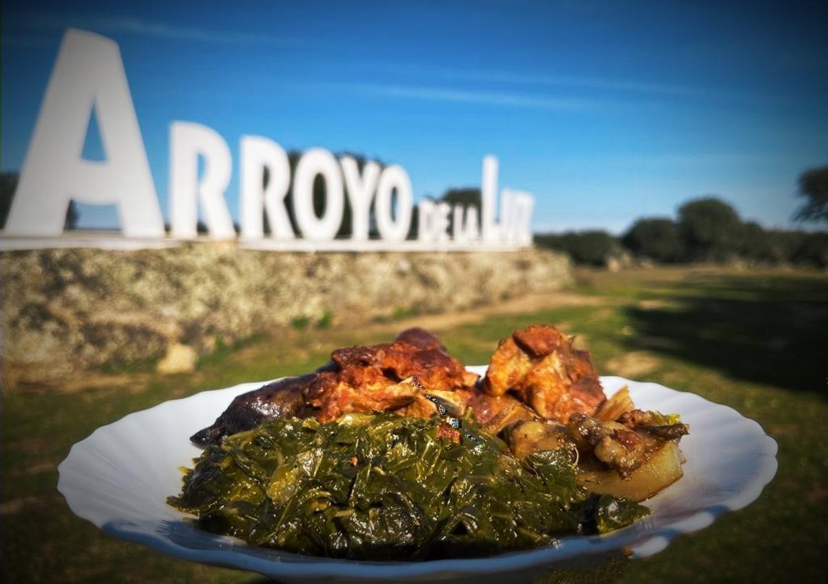 Plato de ‘Coles con buche’.