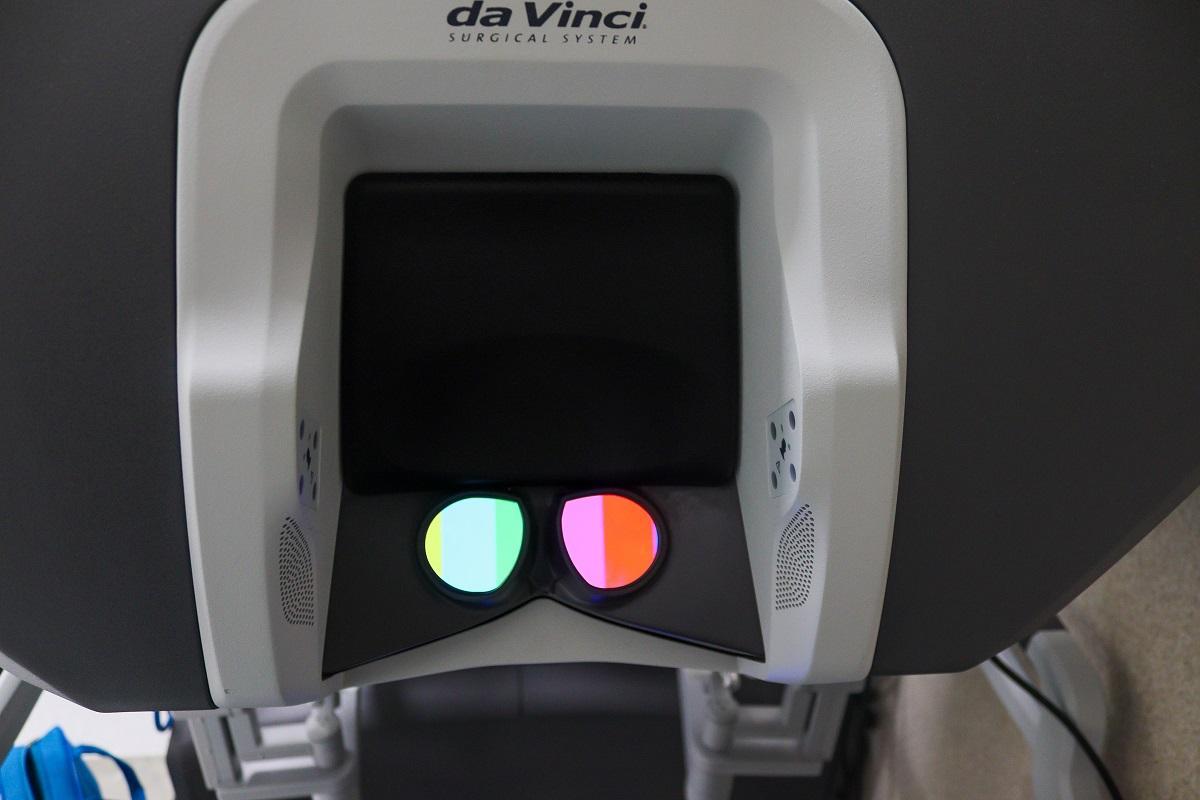 Robot Da Vinci del Hospital Regional de Málaga