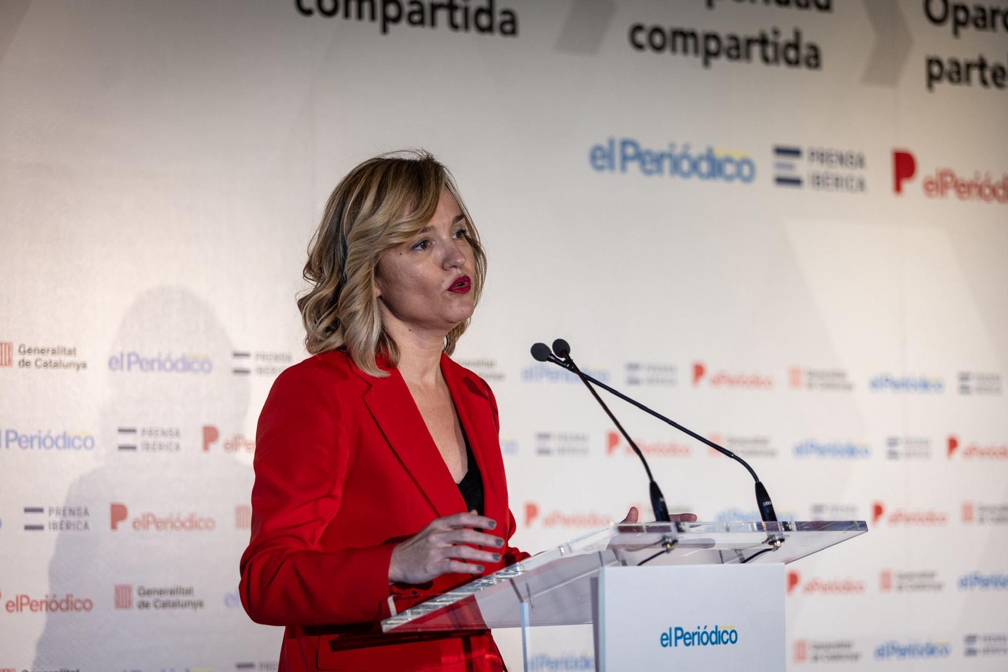 En imágenes | Desayuno informativo organizado por EL PERIÓDICO DE ARAGÓN con Salvador Illa y Pilar Alegría en Zaragoza