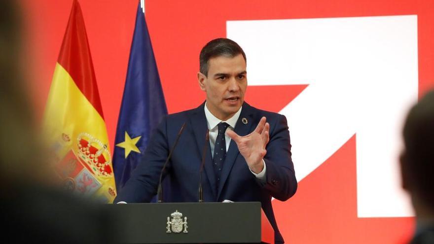 El presidente del Gobierno, Pedro Sánchez.