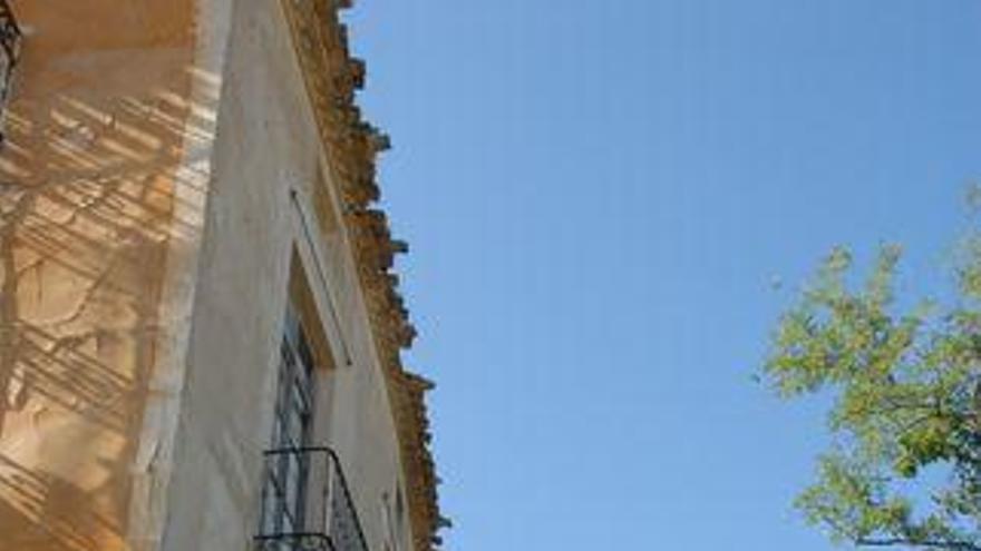 Detalle de la zona de las Casas del Consejero, en la población de Parrilla.