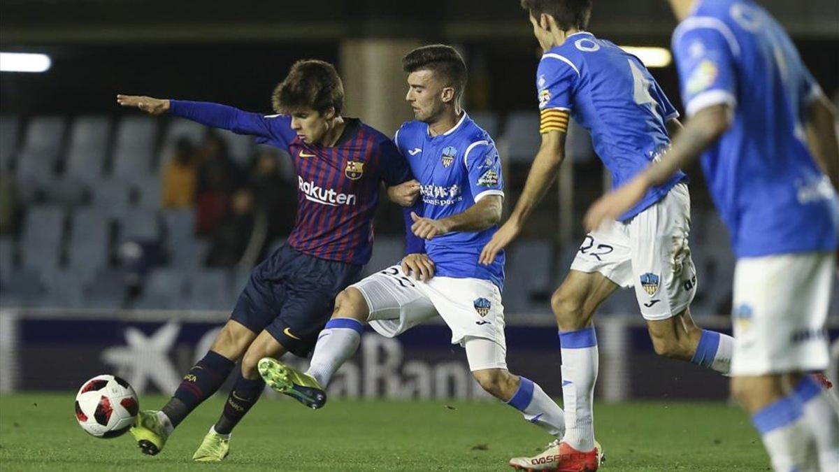 Riqui Puig fue el motor del Barça ante el Lleida