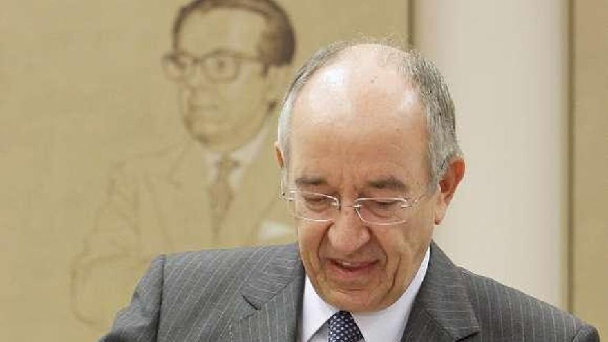 El gobernador del Banco de España, Miguel Ángel Fernández Ordoñez. / la opinión