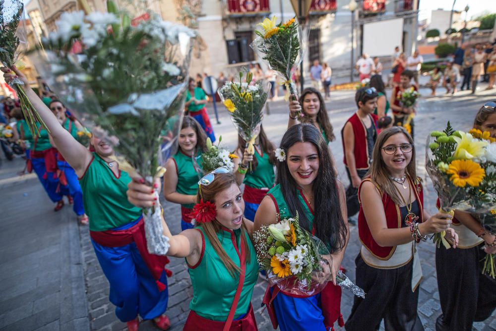 Ofrenda floral en Orihuela