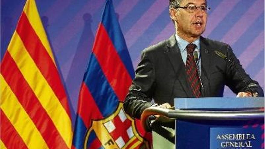 La gestió de Bartomeu rep un ampli suport dels socis