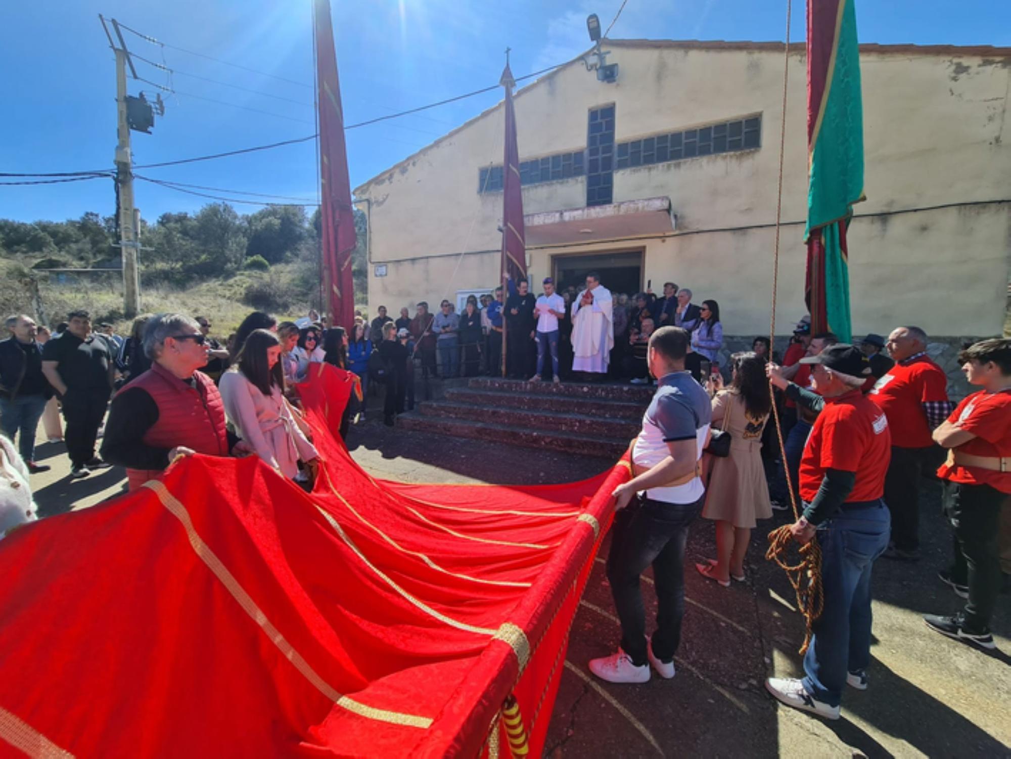 Así han vivido en Cabañas de Tera la recuperación de su pendón, tras 80 años