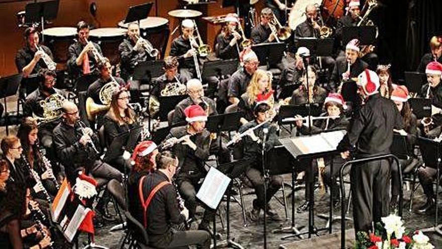 Concierto navideño de la Banda Ciutat d&#039;Eivissa en Can Ventosa