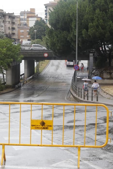 Pluja a Girona.