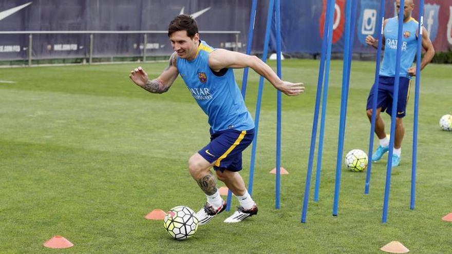 Messi adelanta su regreso a los entrenamientos