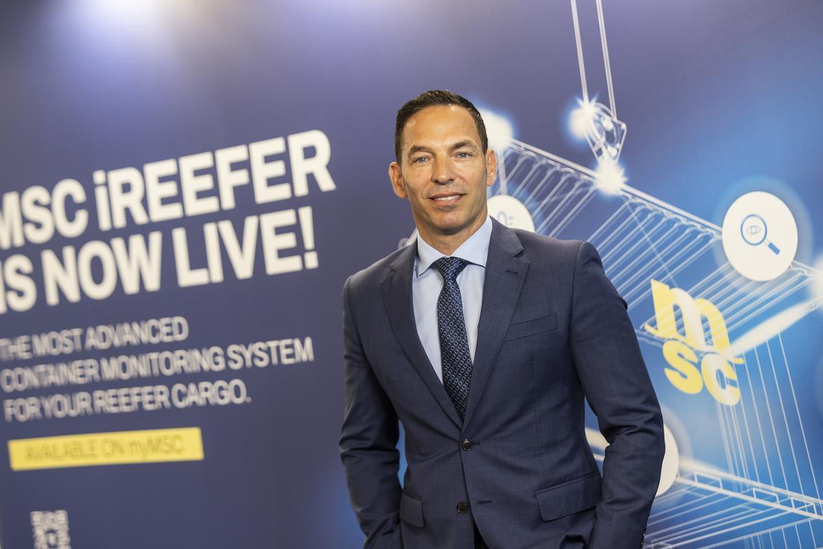 Julio Nestar, Reefer Manager de MSC España.