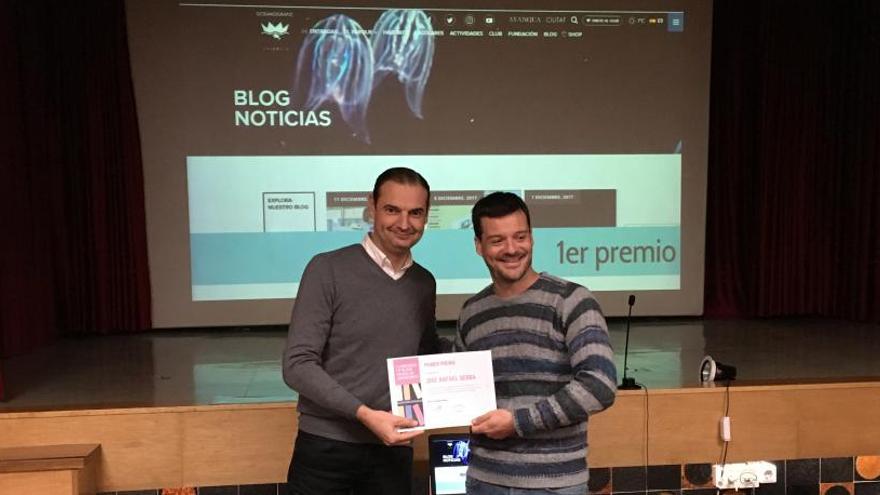 El blog de l´Oceanogràfic guanya el primer premi en el concurs de l´Escola Professional Xavier de València