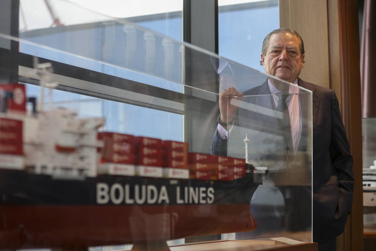 Vicente Boluda, en su despacho