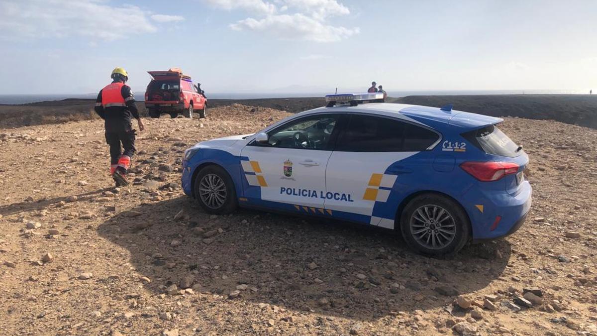 Atendida una mujer que se hizo daño al caer en unas rocas en Lanzarote