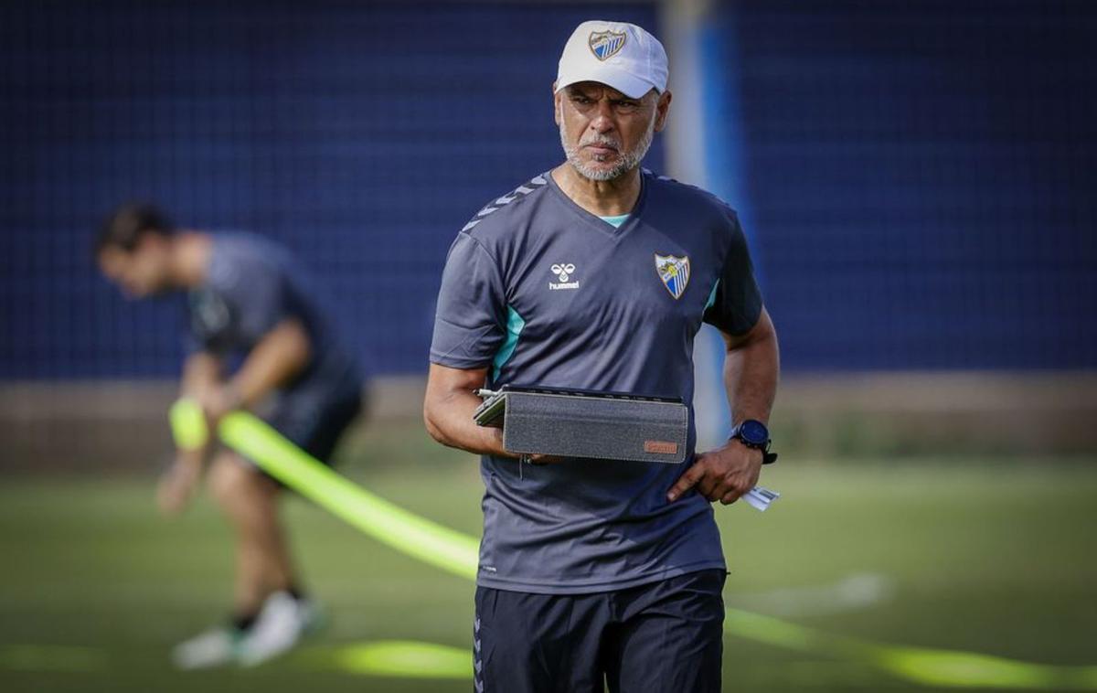 Sergio Pellicer, entrenador del Málaga CF. | MÁLAGA CF