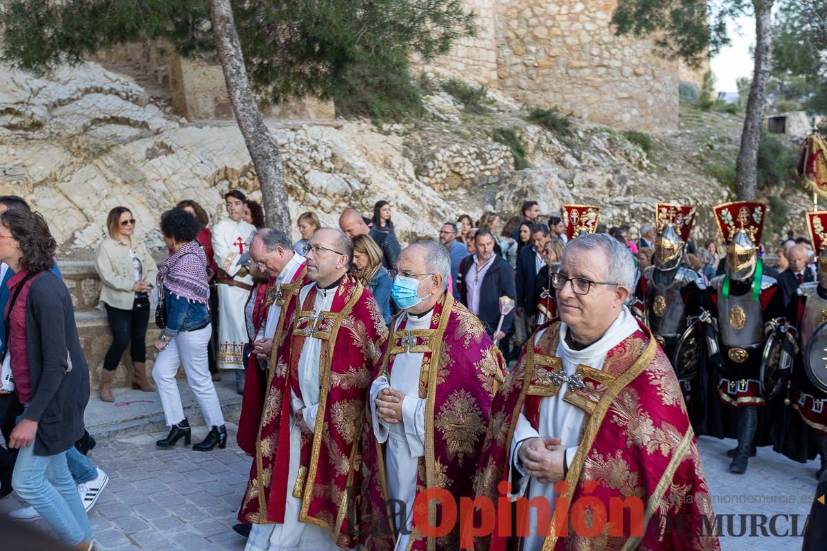 Procesión de subida a la Basílica en las Fiestas de Caravaca