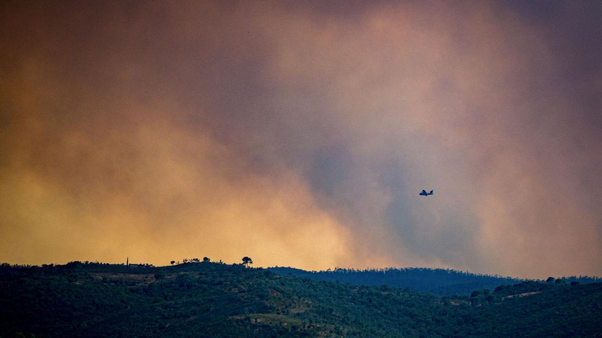 FUEGO EN ANDALUCÍA | El incendio de Niebla vuelve a complicarse: alcanza las 28.000 hectáreas y se adentra en la Pata del Caballo y en el municipio de Aznalcóllar