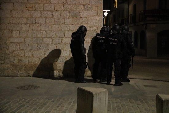 Tercera nit de disturbis a la ciutat de Girona