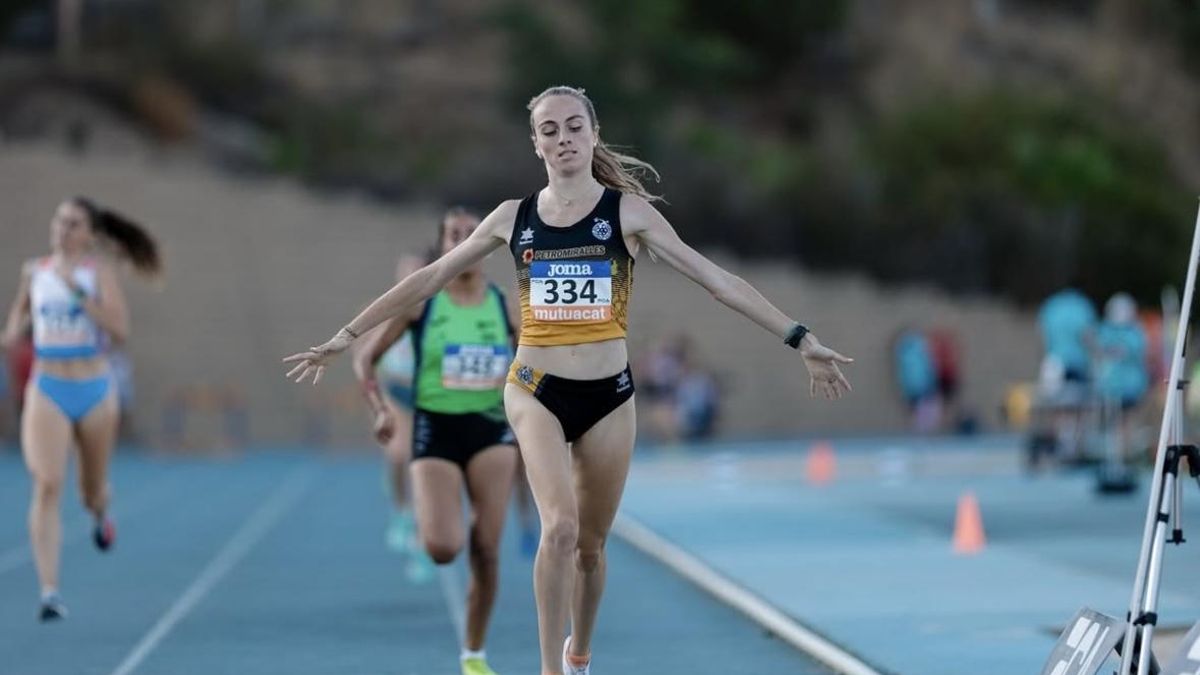 Anna Torras va signar el doblet en imposar-se als 1.500m i als 5.000m