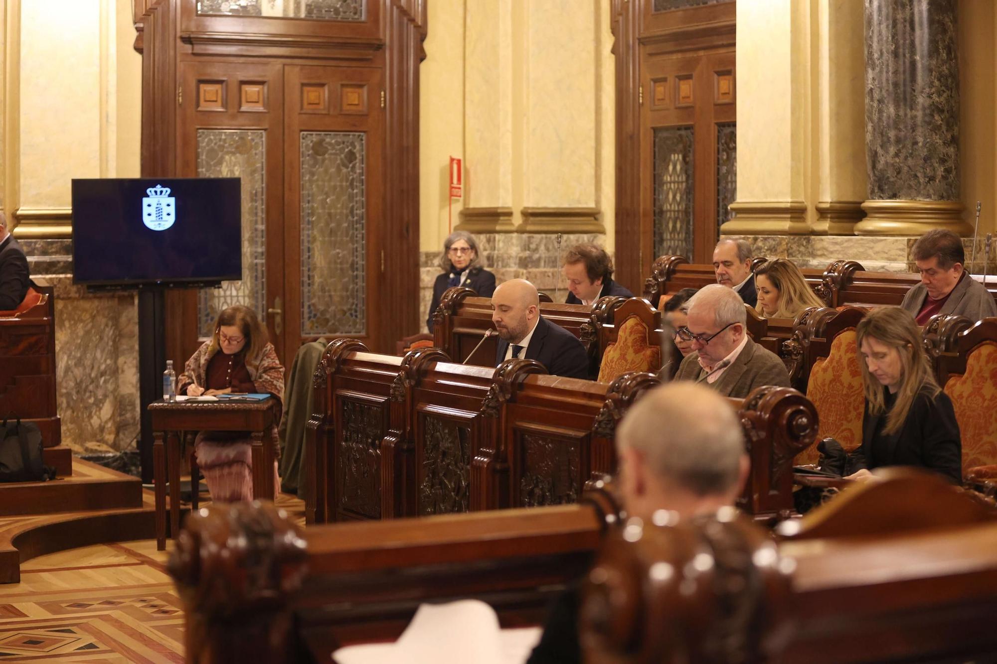 Los presupuestos de A Coruña para 2025 pasan por el pleno municipal