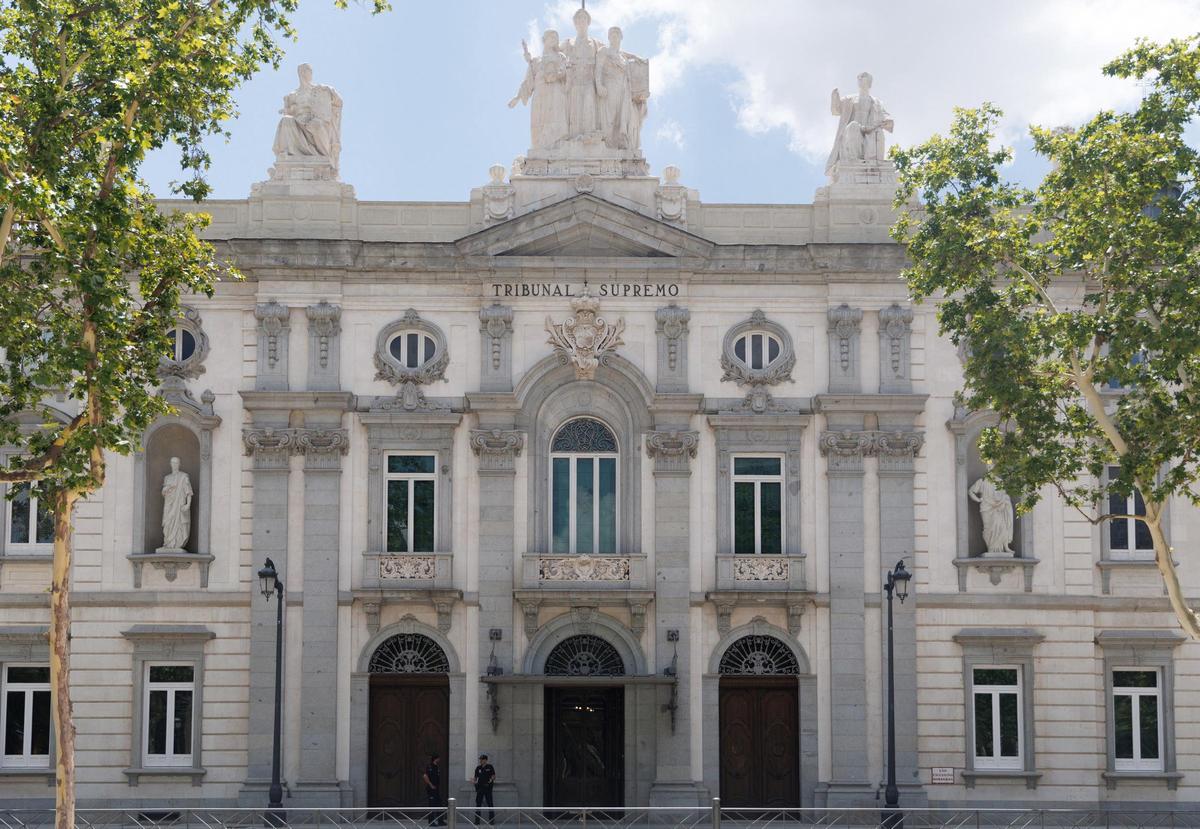 Edificio que ocupa el Tribunal Supremo.