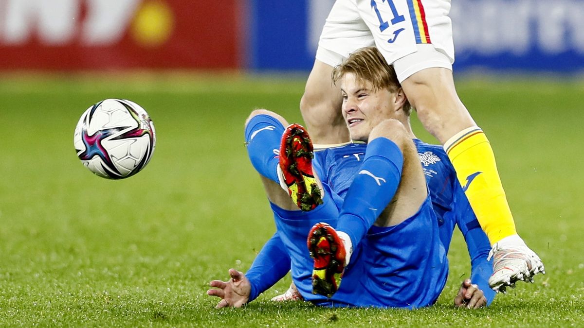 Andri Gudjohnsen debutó con la selección islandesa en septiembre del año pasado