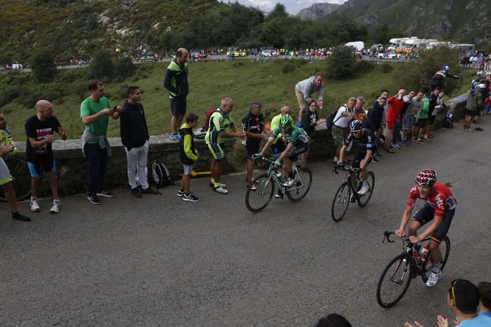 Vuelta ciclista a España. Lagos de Covadonga