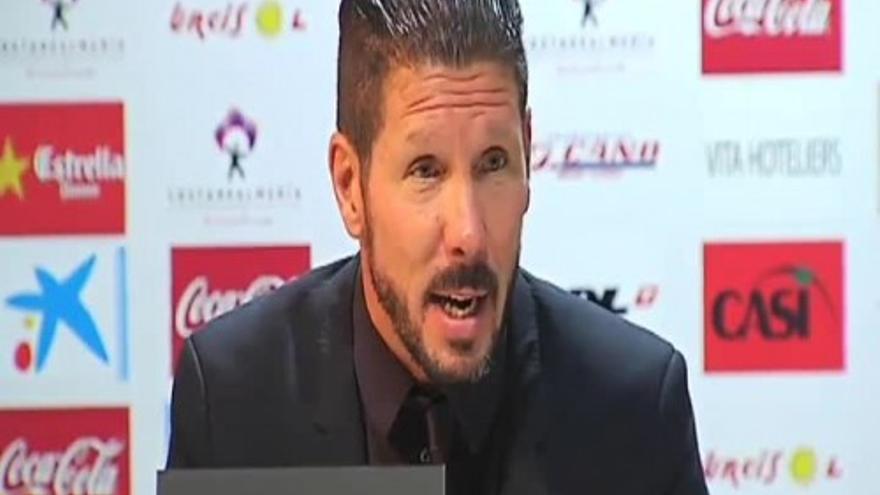 Simeone: &quot;La estrategia es parte del juego&quot;