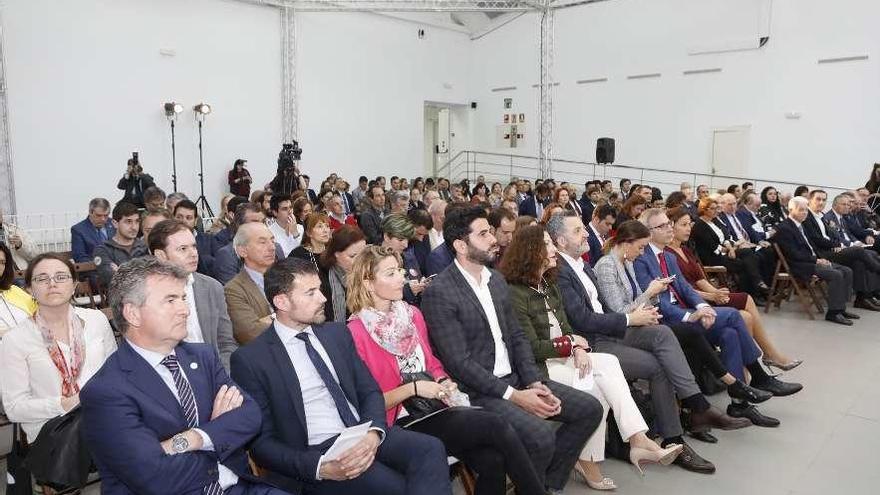 Asistentes al acto del Club Asturiano de la Innovación.