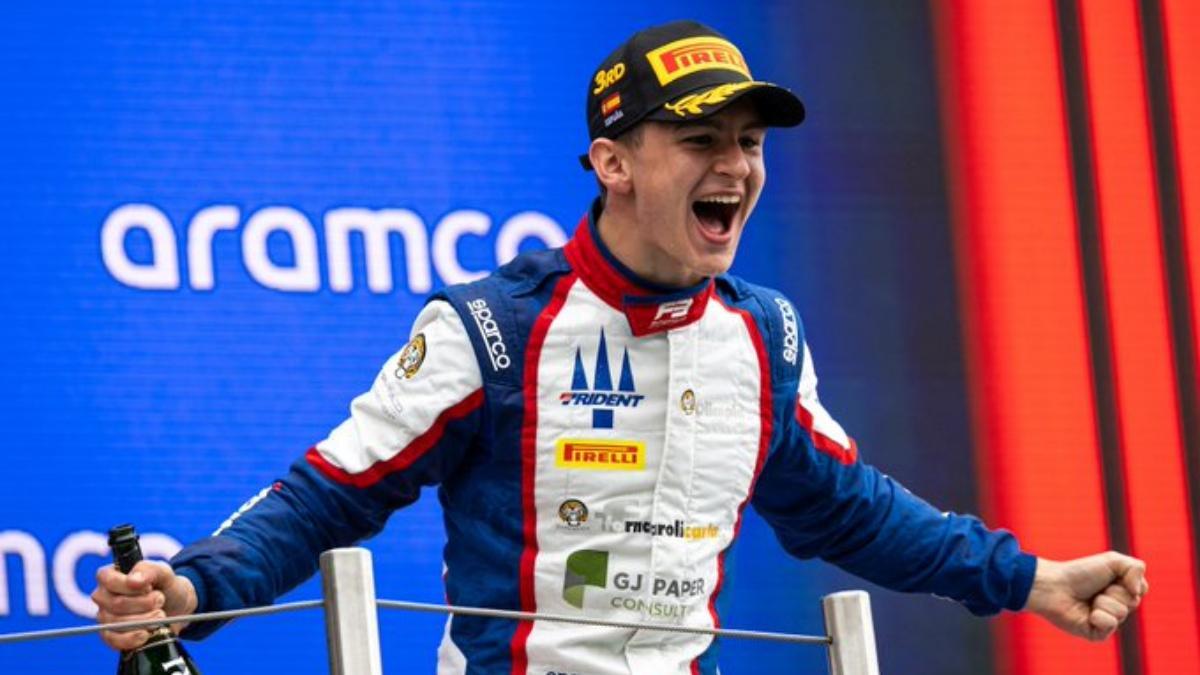 Leonardo Fornaroli, flamante campeón de la F3