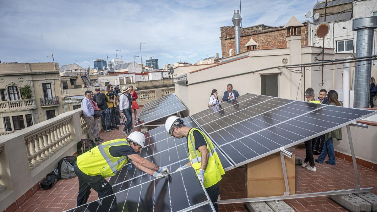 Més producció d’energia fotovoltaica