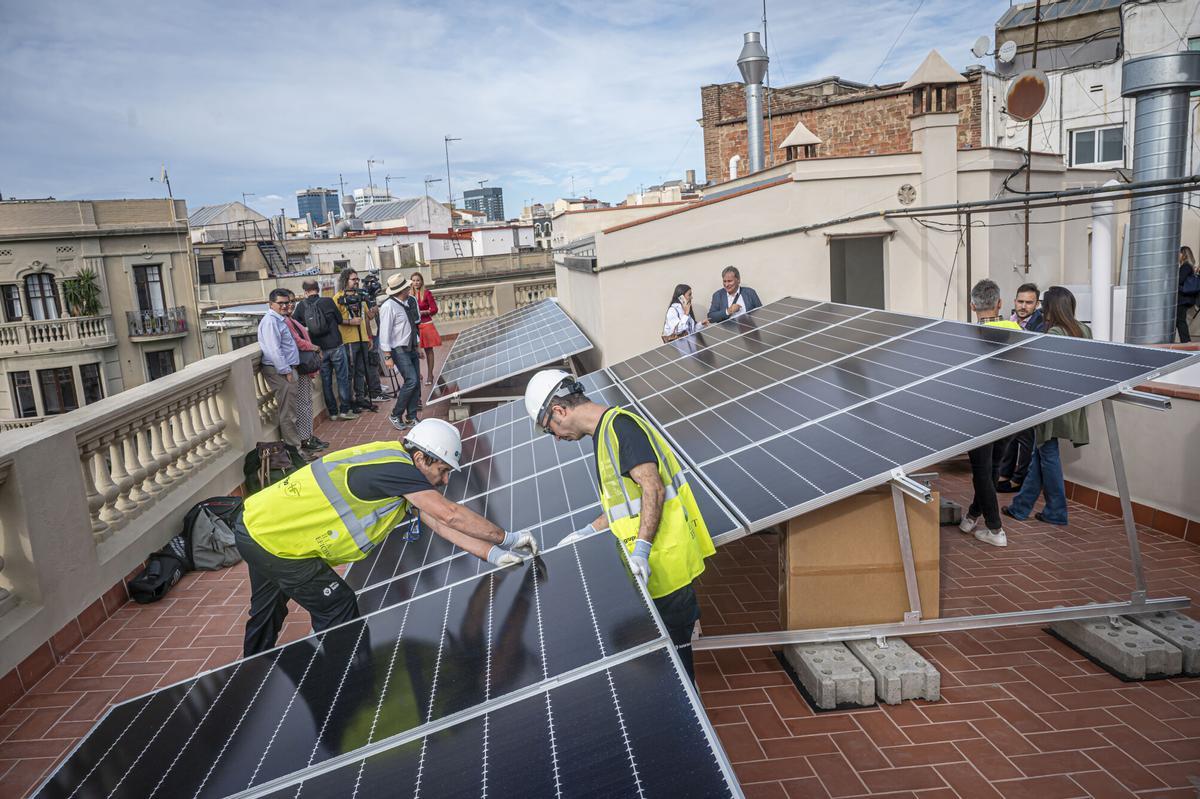 Més producció d’energia fotovoltaica