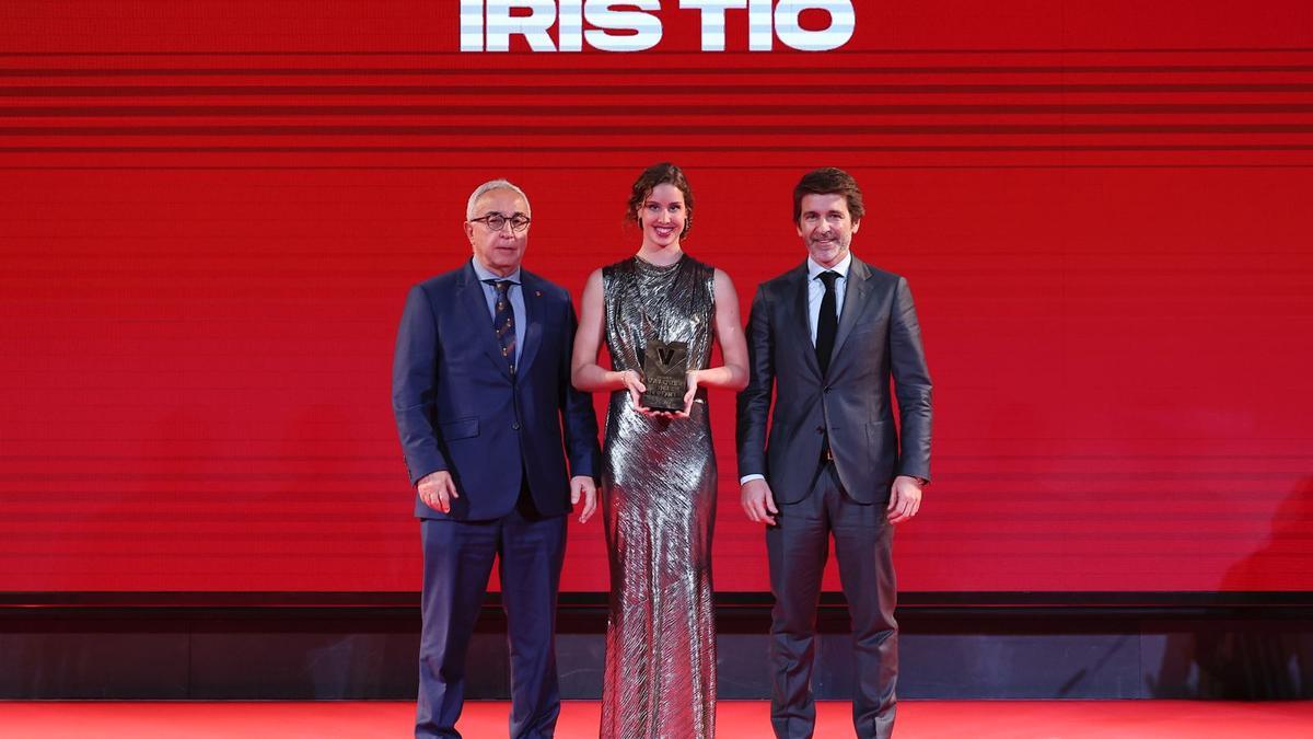 Iris Tió recoge el Premio Valores Femenina: "Es un honor"